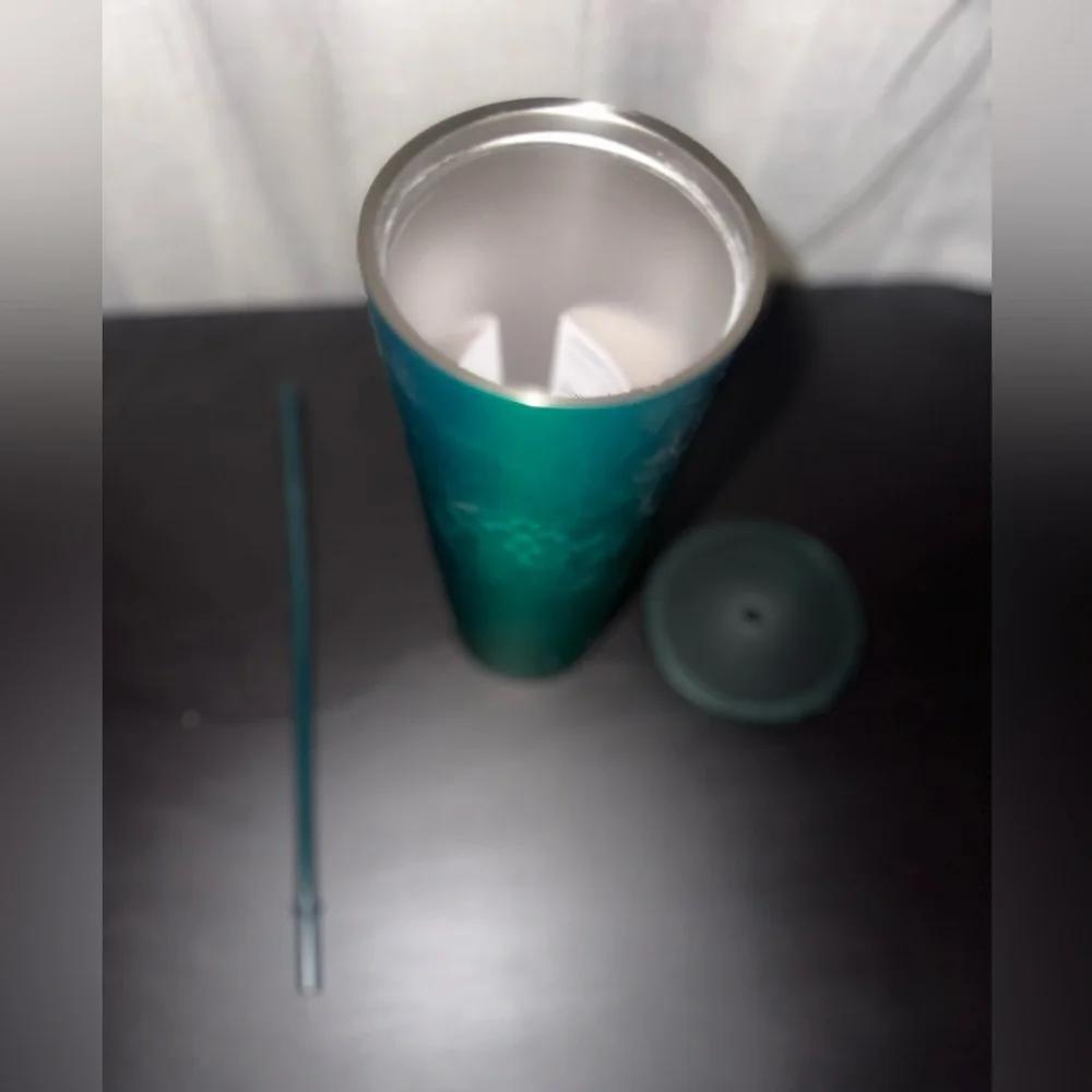 Starbucks Green Stainless Steel tumbler - Picture 4 of 7